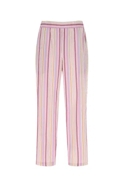 Shop Isabel Marant Pants In Stripped