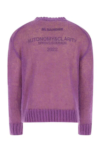 Shop Jil Sander Knitwear In Purple