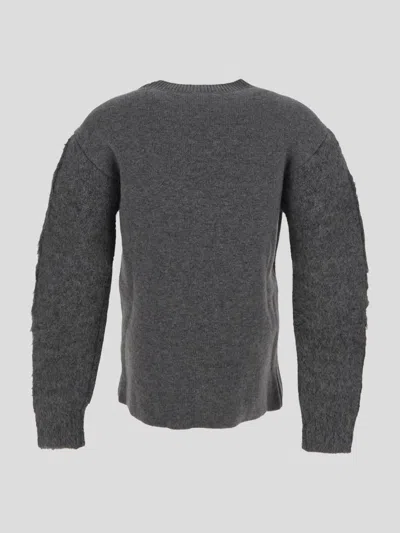 Shop Jil Sander Sweaters In Greymelange