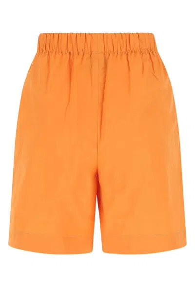 Shop Nanushka Shorts In Orange