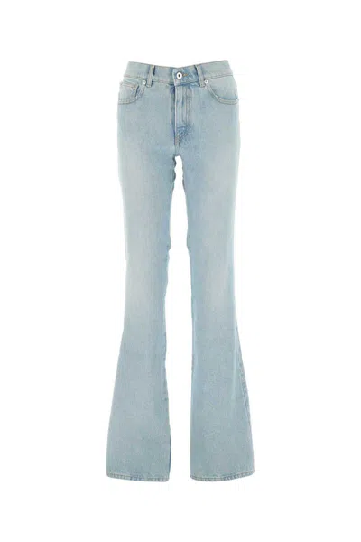 Shop Off-white Off White Jeans In Blue