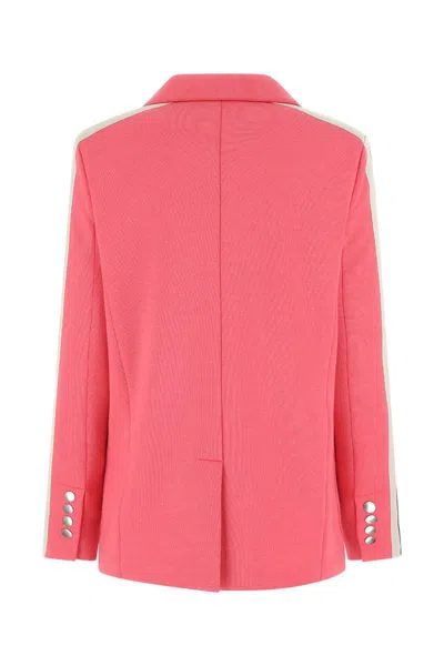 Shop Palm Angels Jackets And Vests In Pink