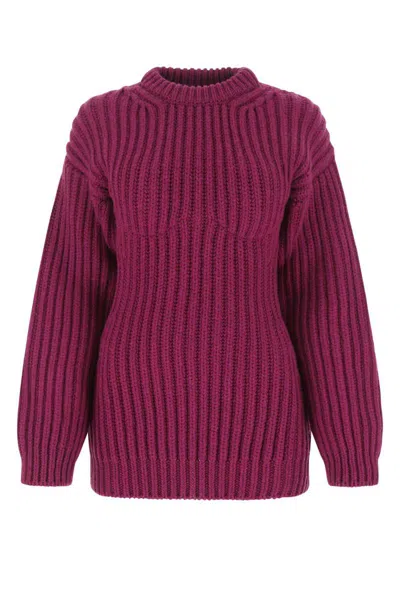 Shop Prada Knitwear In Purple