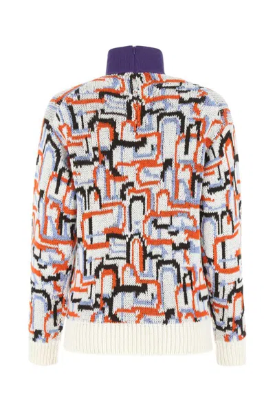 Prada Sweaters In Printed