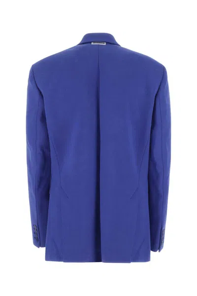 Shop Vetements Jackets And Vests In Blue