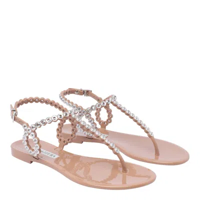 Shop Aquazzura Sandals In Pink