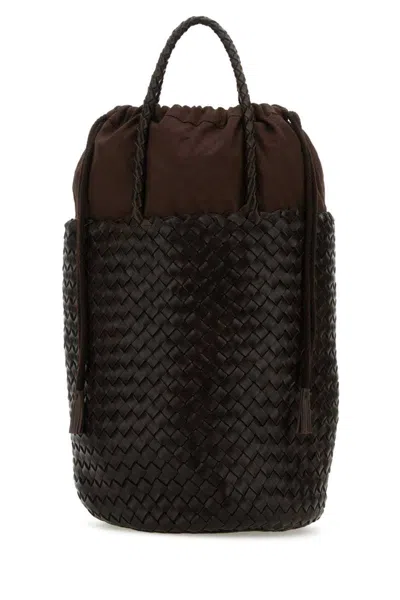 Shop Dragon Diffusion Bucket Bags In Brown