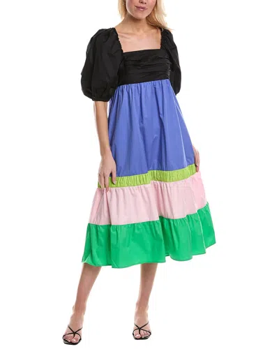 Crosby By Mollie Burch Emerson Dress In Colorblock In Multi