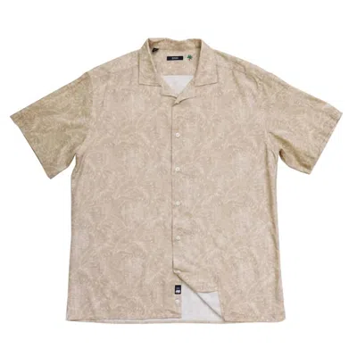 Shop Benson Men's Malibu Button Up Shirt In Beige