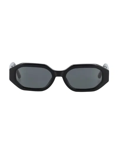 Shop Attico The  Irene Sunglasses In Black