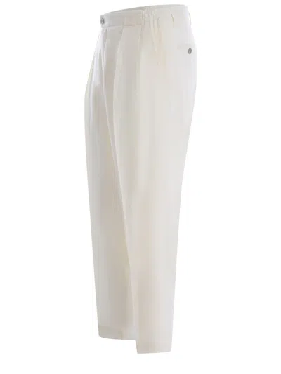 Shop Briglia 1949 Trousers  "portobello" In White