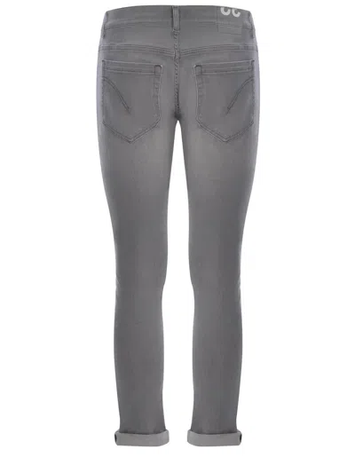 Shop Dondup Jeans  "george" In Denim Grigio