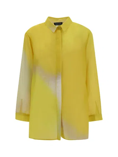 Shop Gianluca Capannolo Shirts In Yellow Shadows