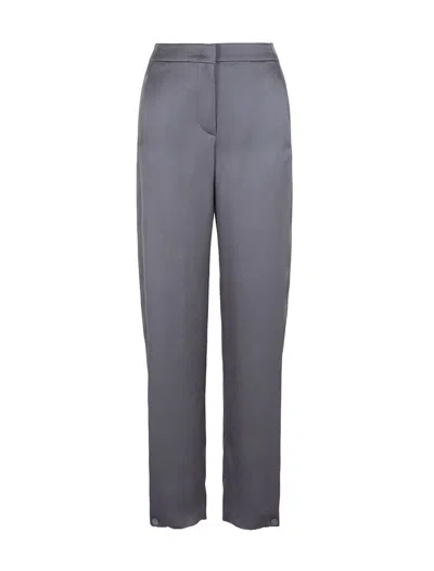 Shop Giorgio Armani Trousers Grey