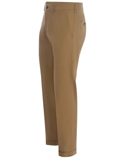 Shop Golden Goose Trousers  "star" In Camel