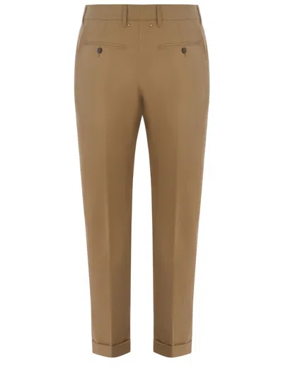 Shop Golden Goose Trousers  "star" In Camel