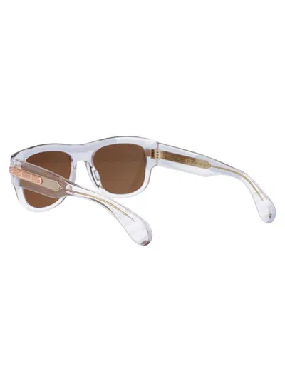 Shop Gucci Sunglasses In 004 Crystal Crystal Brown