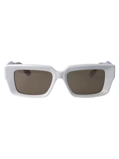 Shop Gucci Sunglasses In 004 Grey Grey Brown
