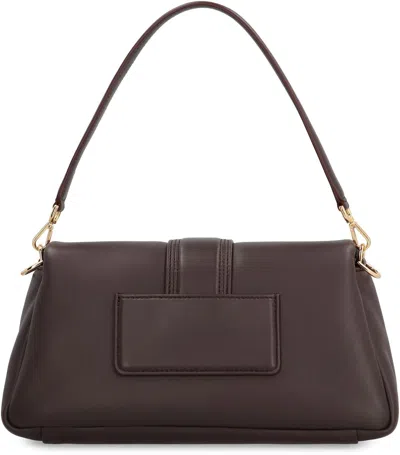 Shop Jacquemus Le Bambimou Leather Shoulder Bag In Brown