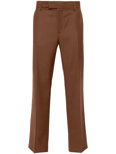 Shop Séfr Mike Suit Trouser In Brown