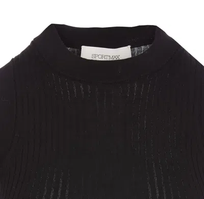 Shop Sportmax Sweaters In Black