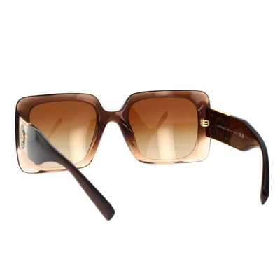 Shop Versace Sunglasses In Brown