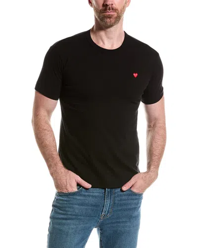 Shop Comme Des Garçons Comme Des Garcons Play T-shirt In Black