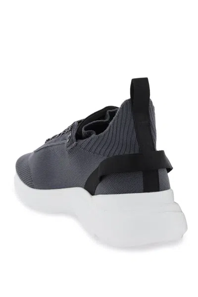 Shop Dsquared2 Fly Sneakers In Grigio