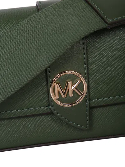 Shop Michael Kors Shoulder Bags In Green