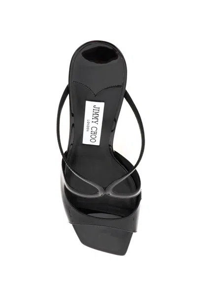 Shop Jimmy Choo 'anise 75' Mules In Nero