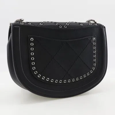 Pre-owned Chanel Coco Curve Black Leather Shoulder Bag ()