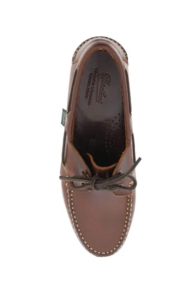 Shop Paraboot Barth Loafers In Marrone