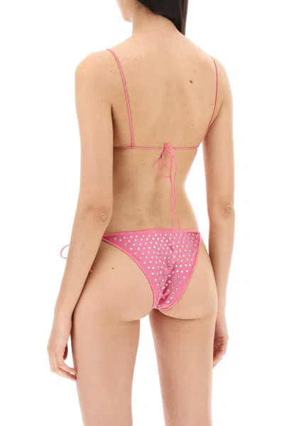 Shop Oseree Gem Bikini Set In Rosa