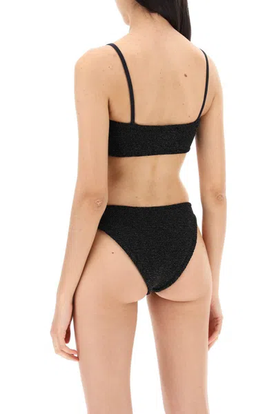 Shop Hunza G Gigi Bikini Set In Nero