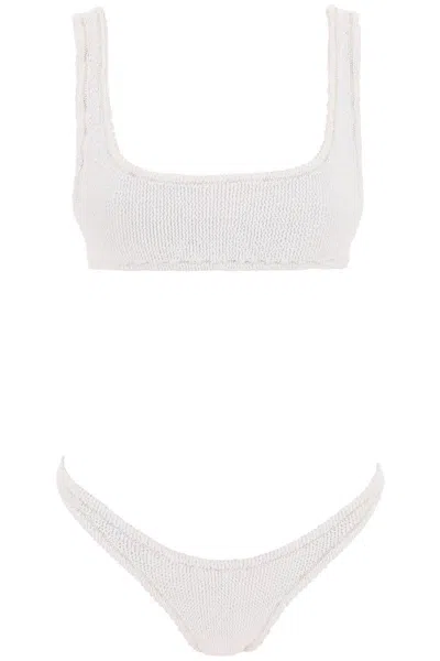 Shop Reina Olga Ginny Bikini Set In Bianco