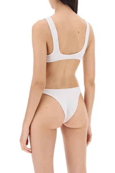 Shop Reina Olga Ginny Bikini Set In Bianco