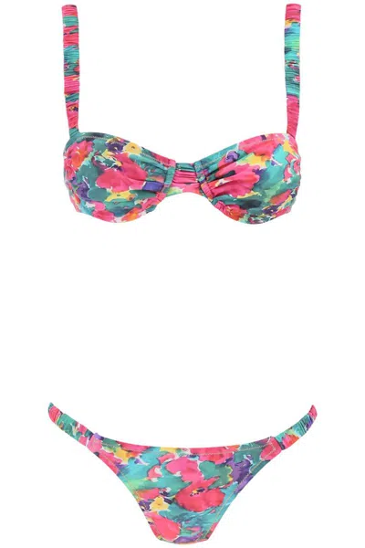 Shop Reina Olga Marti Bikini Set For In Multicolor