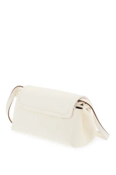 Shop Valentino Mini Vlogo 1960 Shoulder Bag In Bianco