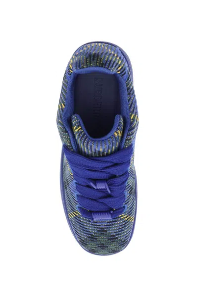 Burberry Sneakers Box With Check Processing In Blu