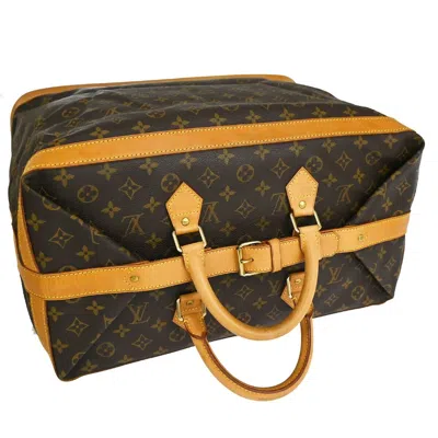Pre-owned Louis Vuitton Cruiser Brown Canvas Travel Bag ()