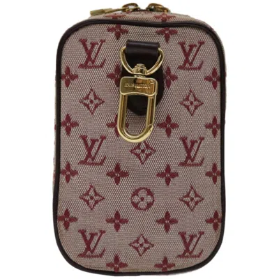 Pre-owned Louis Vuitton Red Canvas Clutch Bag ()