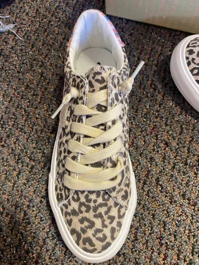 Shop Very G Cosmic 2 Leopard Sneaker In Taupe In Grey
