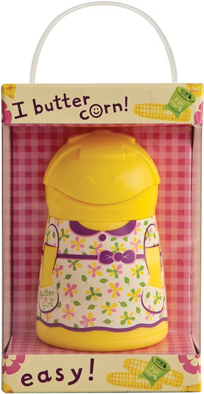 Shop Talisman Designs Butter Boy Butter Keeper & Spreader In Yellow