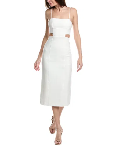 Shop A.l.c A. L.c. Dalton Midi Dress In White