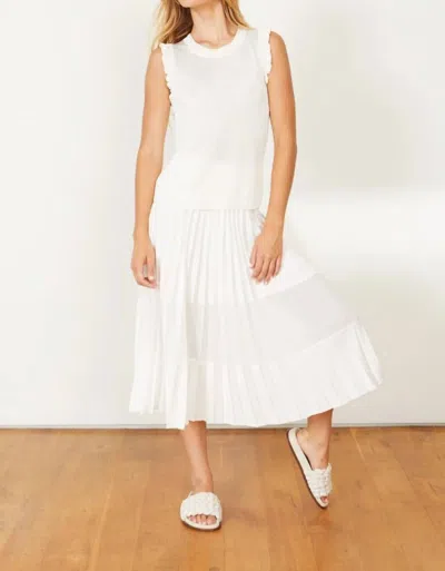 Shop Caballero Mia Skirt In Ivory In Multi