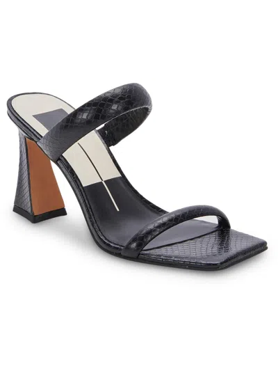 Shop Dolce Vita Novah Womens Slip On Mule Sandals In Multi