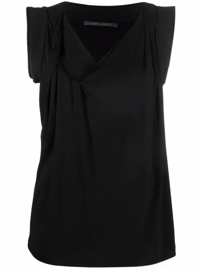 Shop Alberta Ferretti Top Clothing In Black