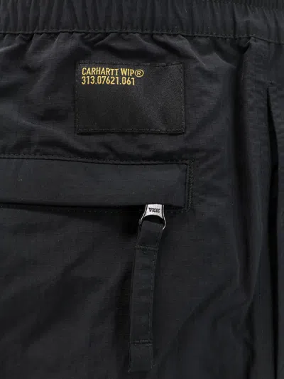 Shop Carhartt Cargo Nylon Shorts With Logo Patch