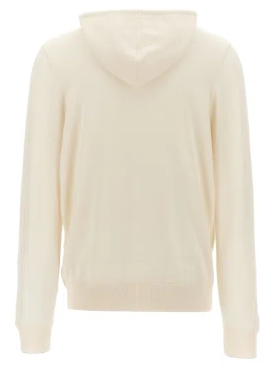 Shop Brunello Cucinelli Cashmere Cardigan Sweater, Cardigans White