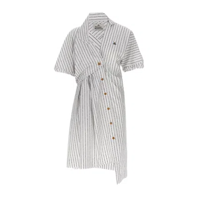 Shop Vivienne Westwood Shirt Dress In A102